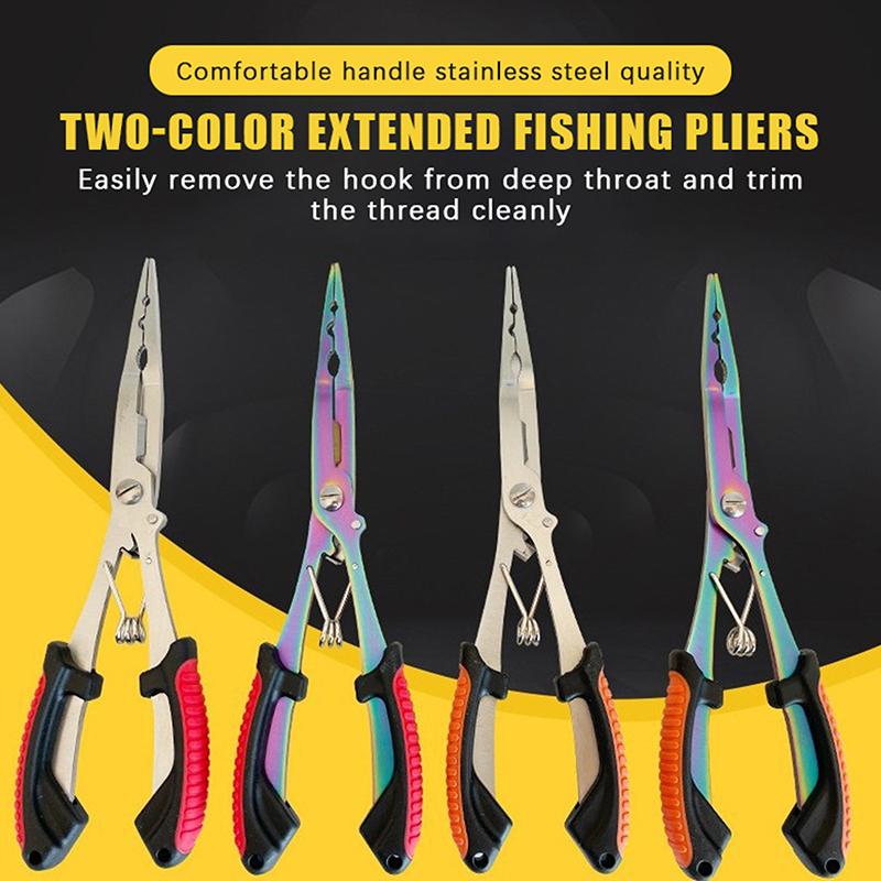 Freshwater Line - Stainless Steel Extended Fishing Pliers Anti