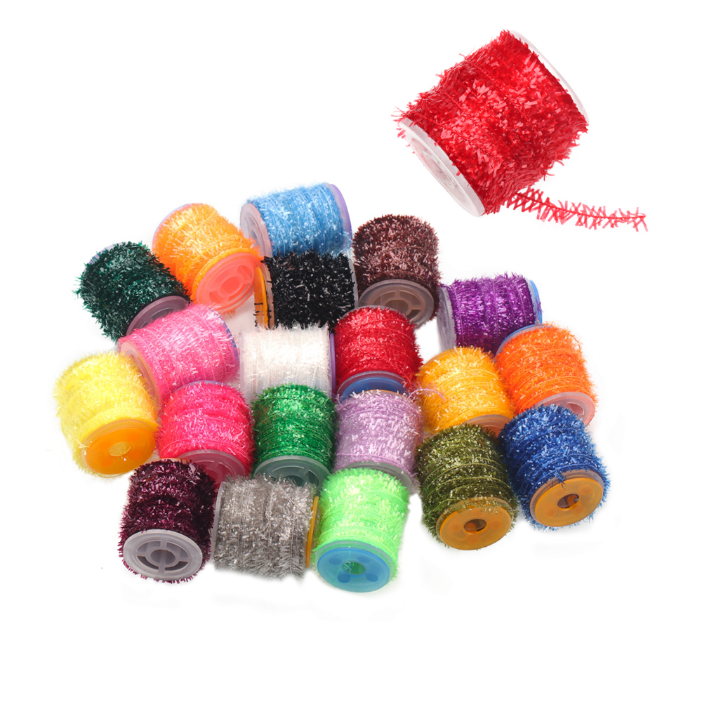 Ice Fishing Line - 2 Spools Fly Tying Ice Chenille
