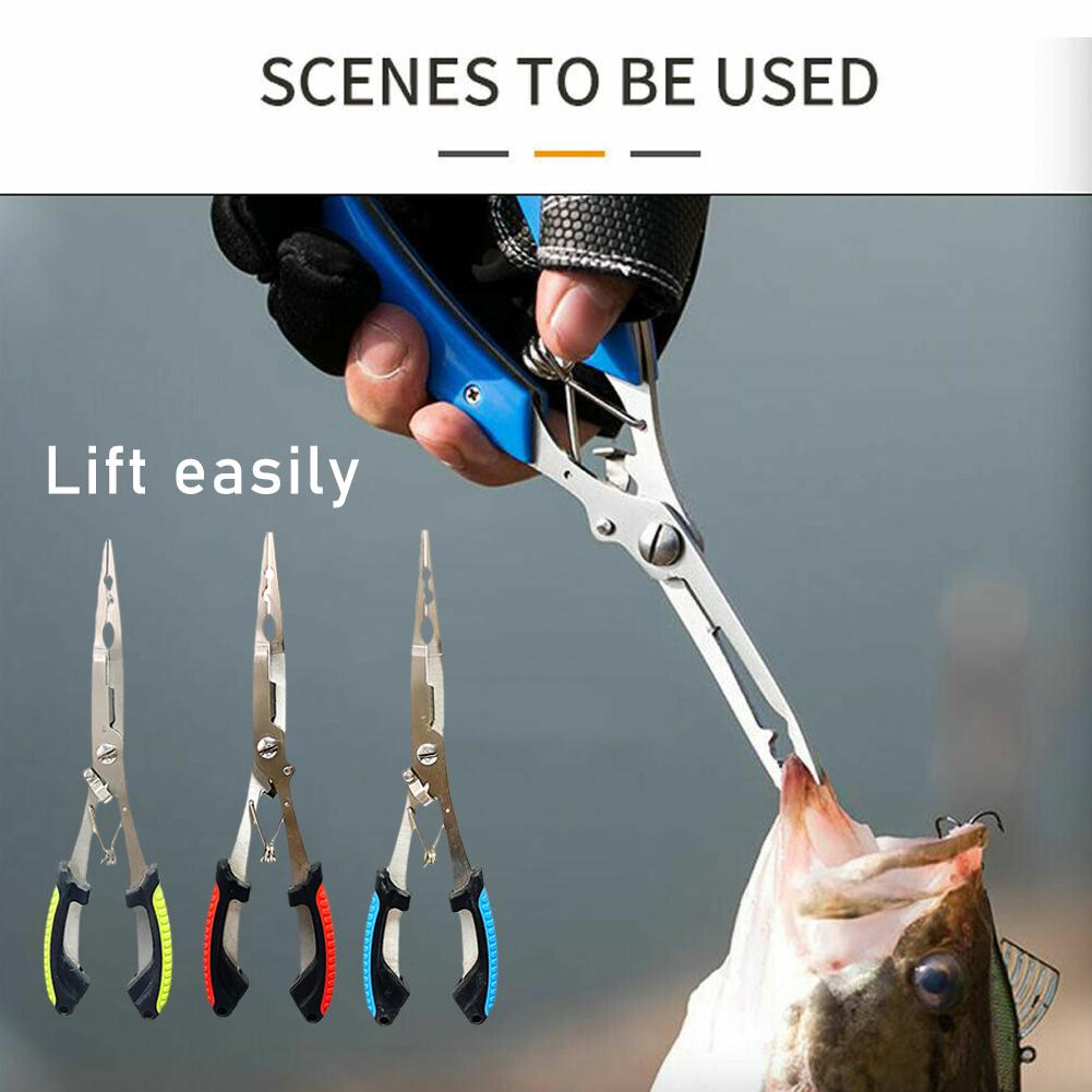 Fishing Pliers Long Nose Stain - đánh giá và giá Fishing Line Cutter