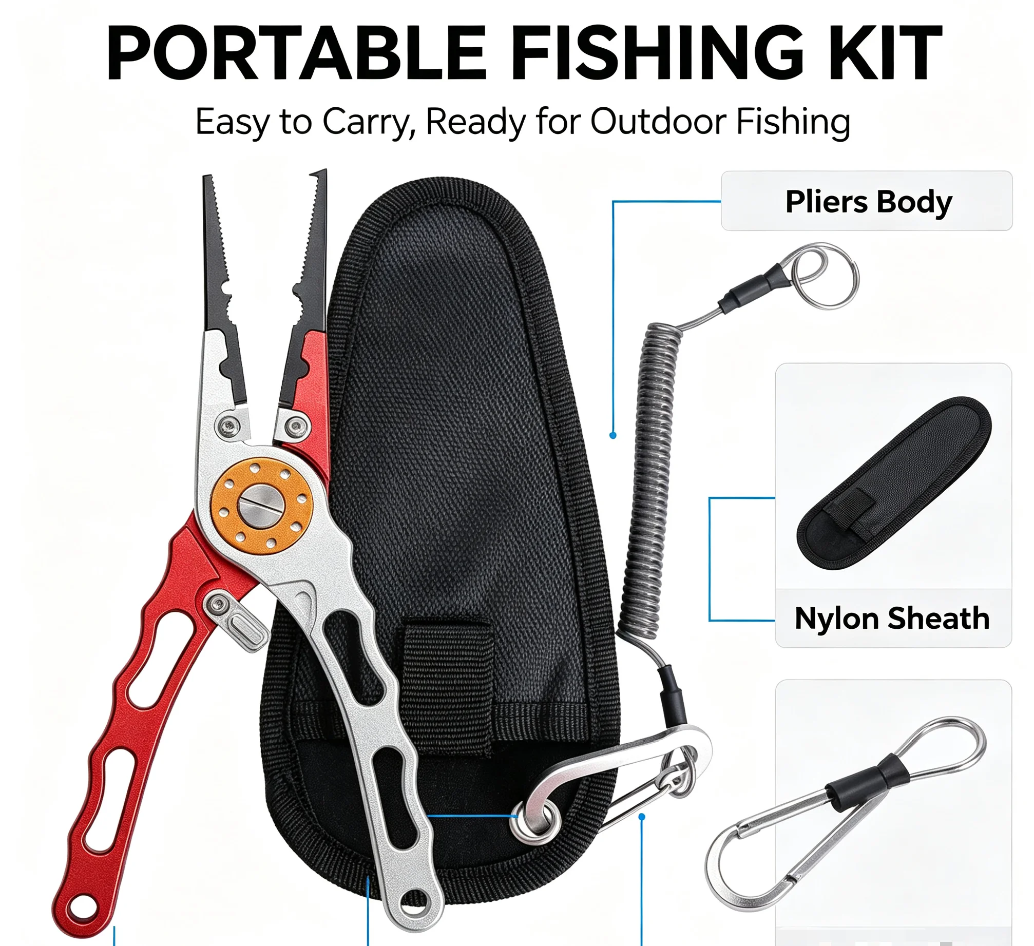 Aluminum Alloy Long Nose Fishi - đánh giá và giá Fishing Line Cutter