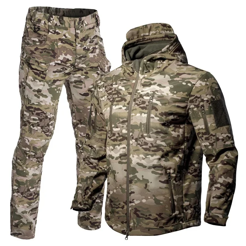 Waterproof Softshell Camouflag - đánh giá và giá Fly Line