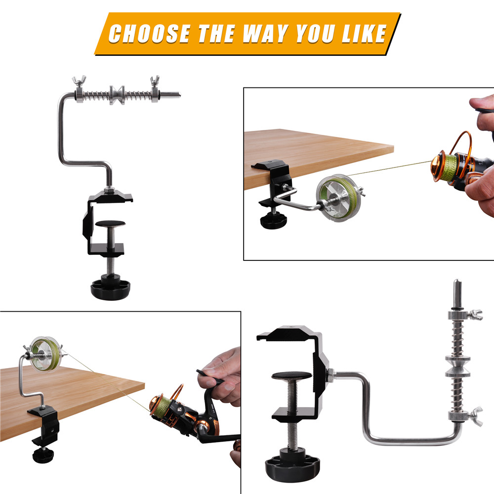 Máy cuốn dây câu cá di động, c - đánh giá và giá Fishing Line Dispenser